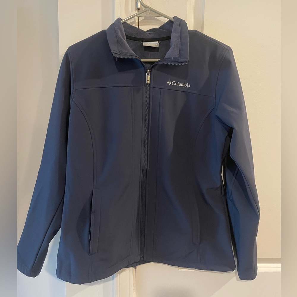 Columbia Blue Fleece-Lined Jacket